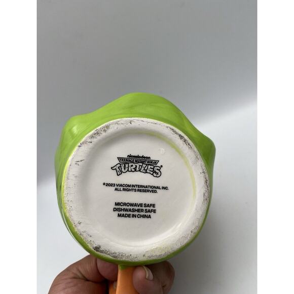 Teenage Mutant Ninja Turtles Michelangelo 24 oz Coffee Mug - Picture 6 of 8